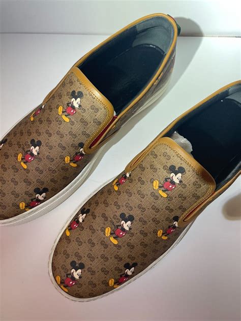 gucci mickey mouse slip on|goat disney x gucci.